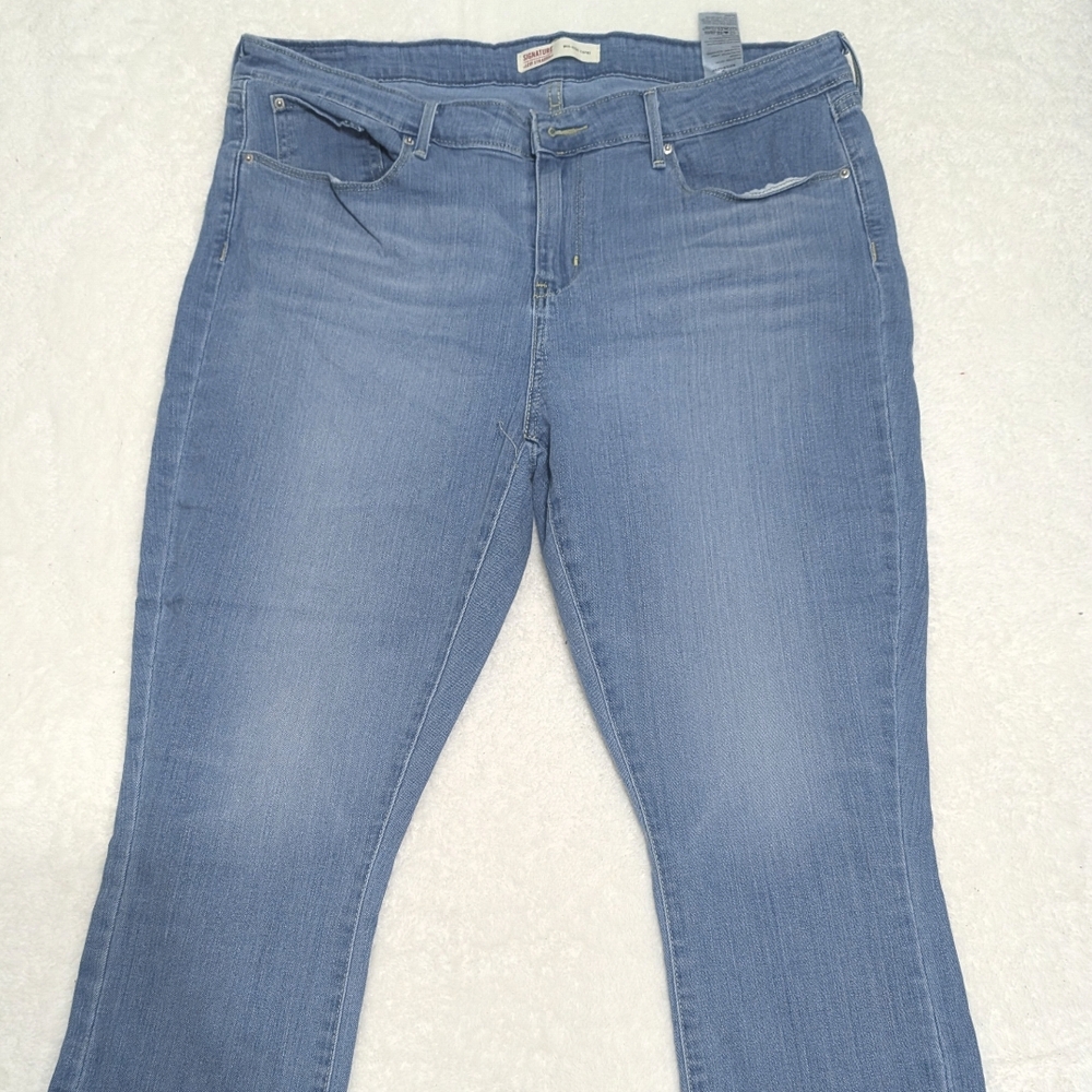 Levi's Women's Sky Blue Ankle Jeans - Picture 3 of 5